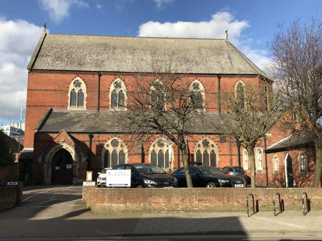St Pancras Catholic Church Ipswich exterior St Pancras Catholic Church Ipswich exterior